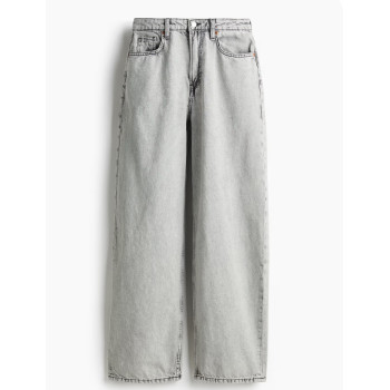 H&M джинсы HIGH RISE WIDE LEG BAGGY JEANS