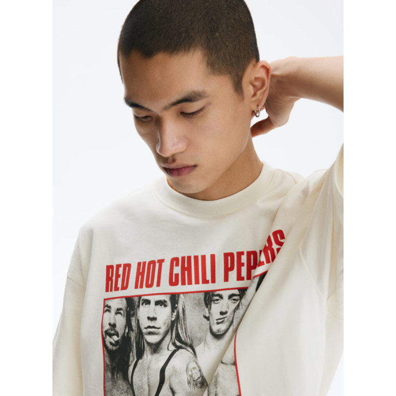 H&M футболка оверсайз OVERSIZED FIT T-SHIRT