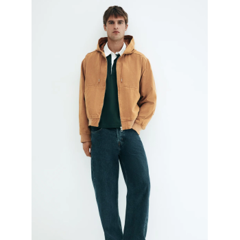 H&M куртка мужская HOODED WORKWEAR JACKET