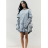 H&M платье TIE-DETAIL DENIM DRESS