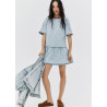 H&M платье TIE-DETAIL DENIM DRESS