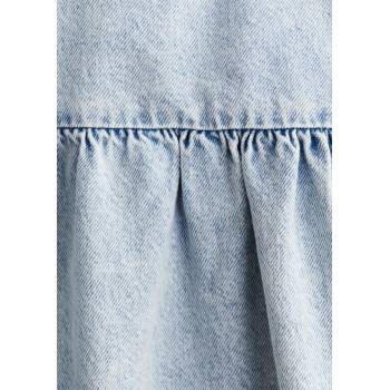 H&M платье TIE-DETAIL DENIM DRESS