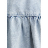 H&M платье TIE-DETAIL DENIM DRESS