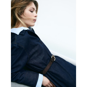 H&M джинсовое платье DENIM DRESS WITH COLLAR