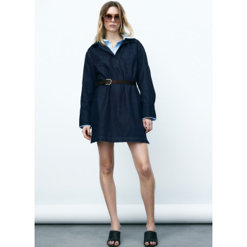 H&M джинсовое платье DENIM DRESS WITH COLLAR