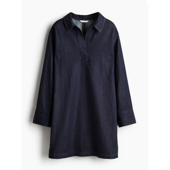 H&M джинсовое платье DENIM DRESS WITH COLLAR
