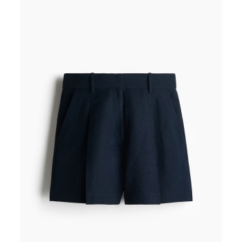 H&M льняные шорты LINEN-BLEND SHORTS