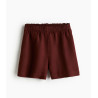 H&M льняные шорты LINEN-BLEND PULL-ON SHORTS
