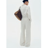 H&M льняные брюки WIDE-LEG LINEN-BLEND PANTS