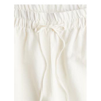 H&M льняные брюки WIDE-LEG LINEN-BLEND PANTS