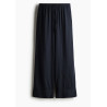 H&M льняные брюки WIDE-LEG LINEN-BLEND PANTS