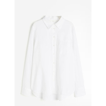 H&M льняная рубашка PREMIUM SELECTION LINEN SHIRT