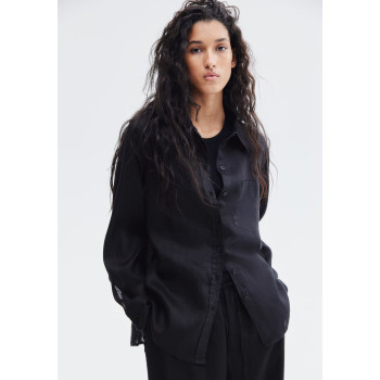 H&M льняная рубашка PREMIUM SELECTION LINEN SHIRT