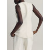 H&M шорты-бермуды LINEN-BLEND BERMUDA SHORTS