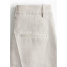 H&M шорты-бермуды LINEN-BLEND BERMUDA SHORTS