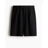 H&M шорты KNEE-LENGTH LINEN-BLEND SHORTS