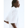 H&M укороченная льняная рубашка PREMIUM SELECTION LINEN BLEND SHIRT