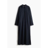 H&M рубашка-платье PREMIUM SELECTION LINEN-BLEND SHIRT DRESS