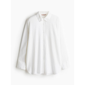 H&M льняная рубашка PREMIUM SELECTION LINEN-BLEND SHIRT