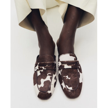 H&M мюли PREMIUM SELECTION LEATHER MULE LOAFERS