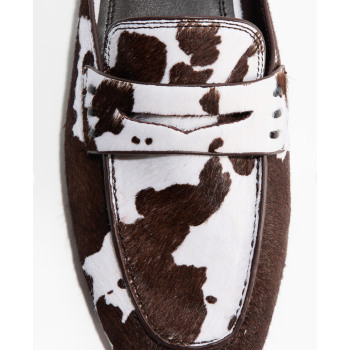 H&M мюли PREMIUM SELECTION LEATHER MULE LOAFERS