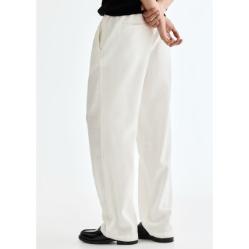 H&M льняные брюки PREMIUM SELECTION RELAXED-FIT LINEN-BLEND PANTS