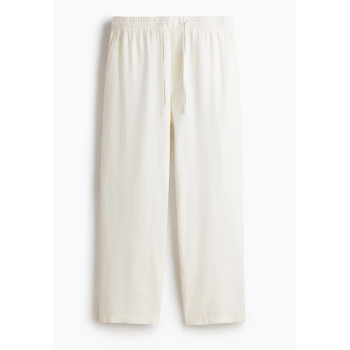 H&M льняные брюки PREMIUM SELECTION RELAXED-FIT LINEN-BLEND PANTS