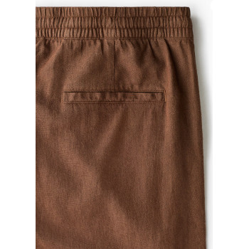 H&M льняные брюки PREMIUM SELECTION RELAXED-FIT LINEN-BLEND PANTS