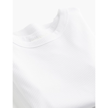 H&M футболка RIBBED T-SHIRT