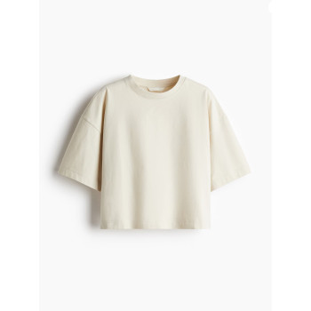 H&M укороченная футболка BOXY T-SHIRT