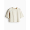 H&M укороченная футболка BOXY T-SHIRT