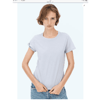 H&M футболка из органического хлопка COTTON T-SHIRT