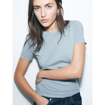 H&M приталенная футболка FITTED T-SHIRT