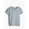 H&M приталенная футболка FITTED T-SHIRT