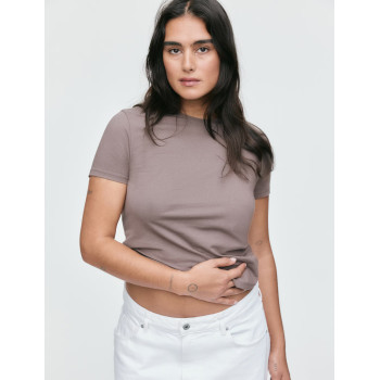 H&M приталенная футболка FITTED T-SHIRT
