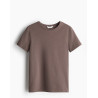 H&M приталенная футболка FITTED T-SHIRT