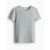 H&M футболка RIBBED T-SHIRT