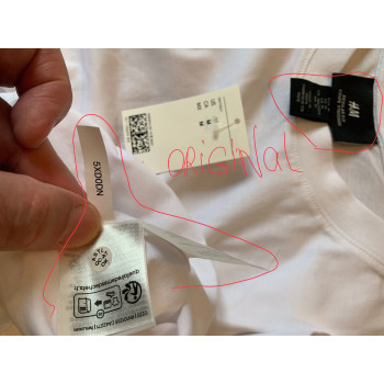 H&M футболка REGULAR FIT T-SHIRT