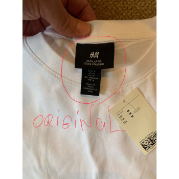 H&M футболка REGULAR FIT T-SHIRT