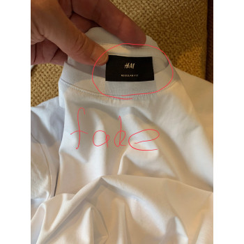 H&M футболка REGULAR FIT T-SHIRT