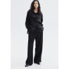 H&M льняные брюки WIDE-LEG LINEN-BLEND PANTS